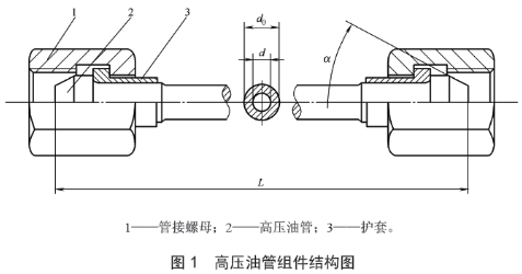 高压油管组件结构图